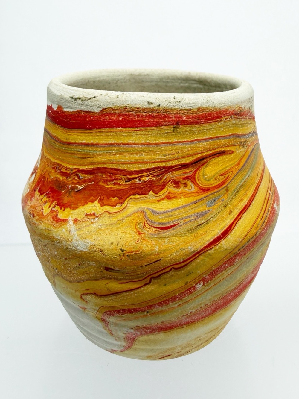 Nemadji Indian Pottery Native Small Vase USA